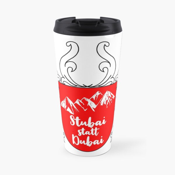Stubai instead of Dubai Travel Mug