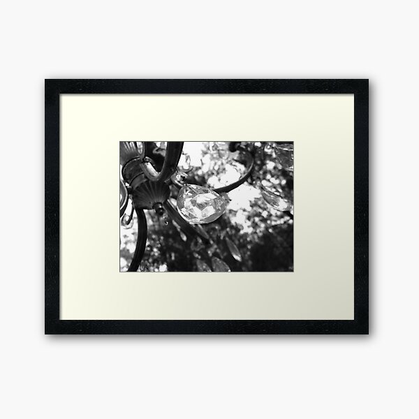 candle in the wind Framed Art Print