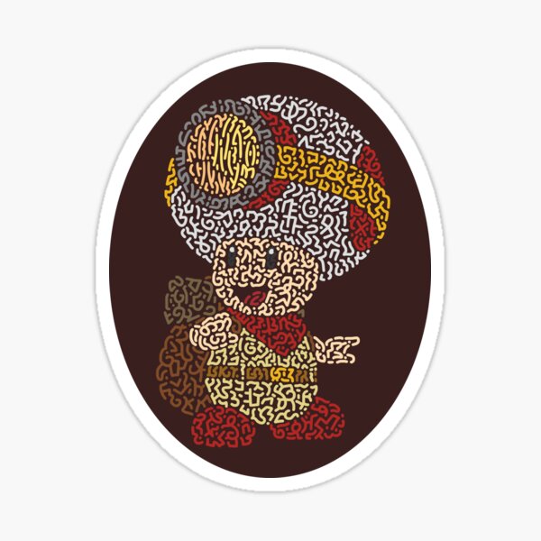Captain Toad Treasure Tracker Sticker
