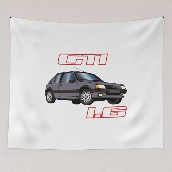 Item preview, 205 GTI 1.6 90 Magnum Gray designed and sold by PTeeFrench.