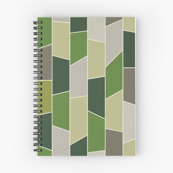 Item preview, Green & beige geometric rectangles pattern designed and sold by HannaPaulina.
