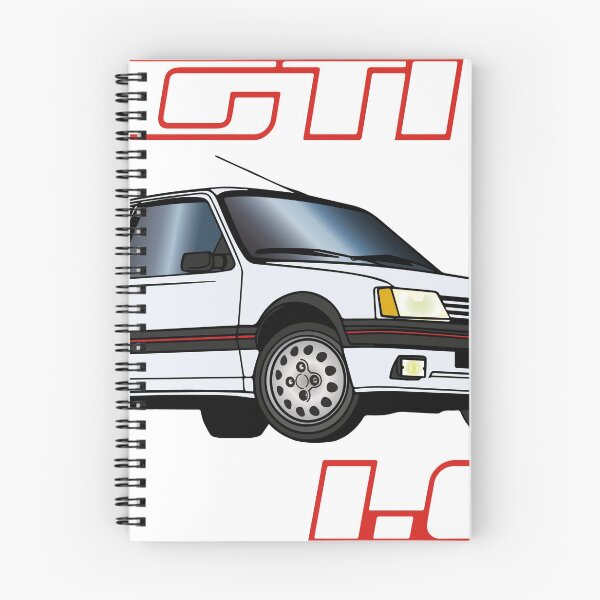 Item preview, 205 GTI 1.6 87 88 89 90 White Meije designed and sold by PTeeFrench.