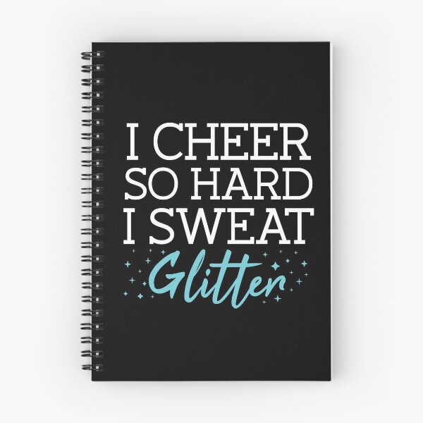 Item preview, I Cheer So Hard I Sweat Glitter  designed and sold by MooonTees.