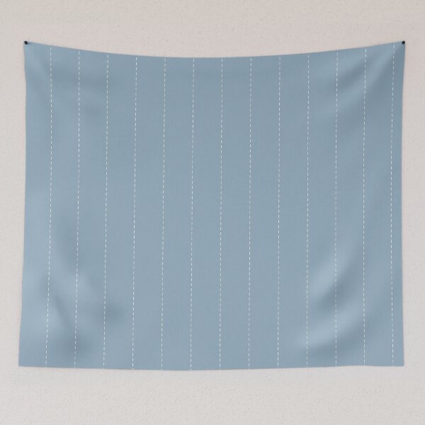 Item preview, Light blue & white dashed lines pattern designed and sold by HannaPaulina.