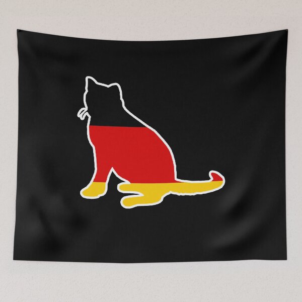 Item preview, Russian Blue Cat Flagge Deutschlands Germany designed and sold by shoppzee.