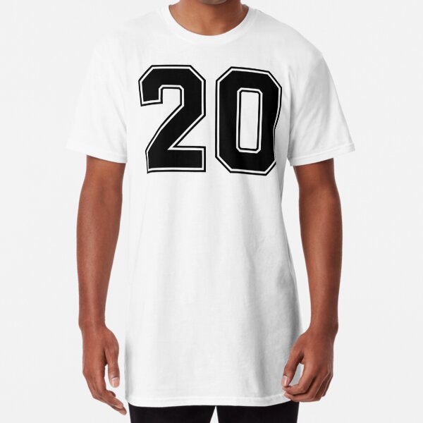 25 American Football Classic Vintage Sport Jersey Number in black number on  white background for american football, baseball or basketball Poster for  Sale by Marcin Adrian