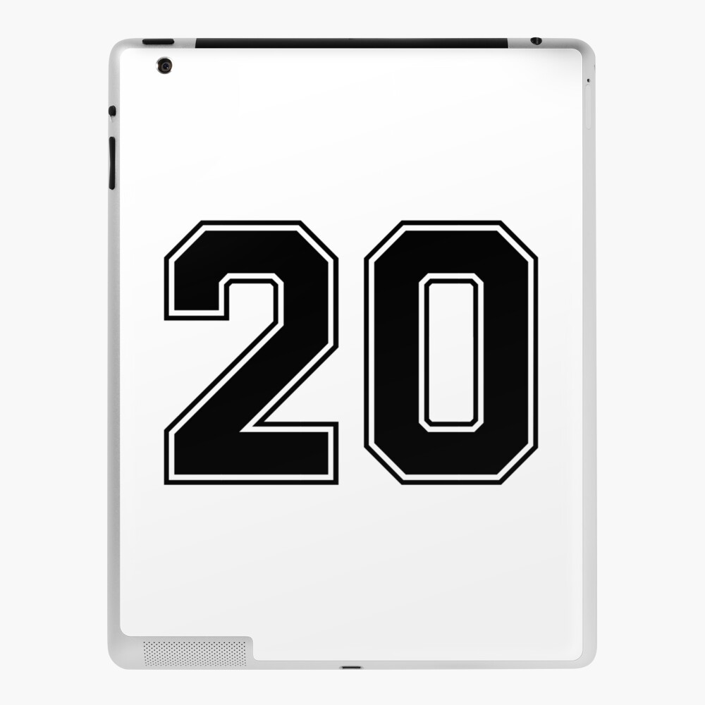 10 Classic Vintage Sport Jersey Number in Black Number on White Background  for American Football, Baseball or Basketball Stock Illustration -  Illustration of football, cricket: 140529751