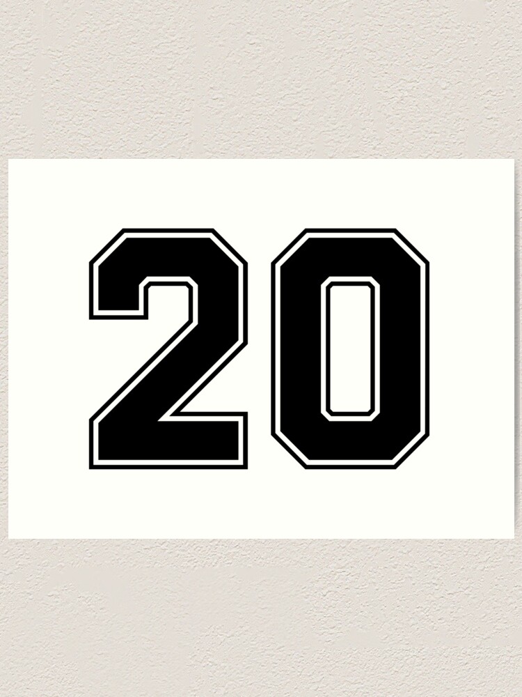 20 jersey number