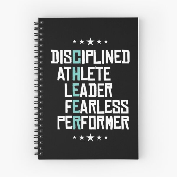 Item preview, Disciplined Athlete Lead Fearless Performer designed and sold by MooonTees.