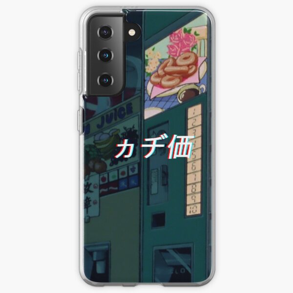 90s anime aesthetic Samsung Galaxy Soft Case