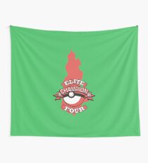 Elite Four Champion Flame Wall Tapestry