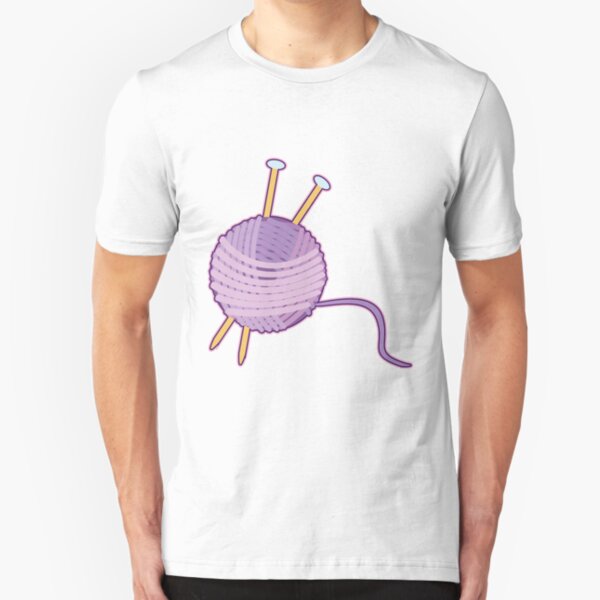 Knitting Slim Fit T-Shirt