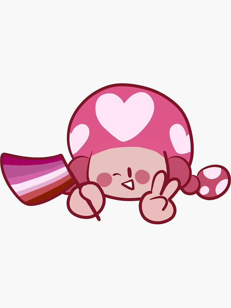 Lesbian Toadette Sticker Sticker For Sale By Troola Redbubble 9366