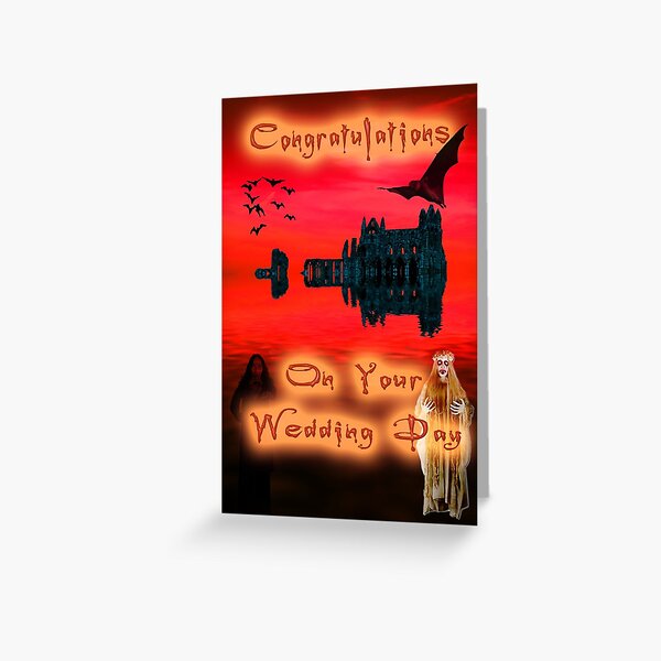 Congratulations On Your Wedding Day Greeting Card