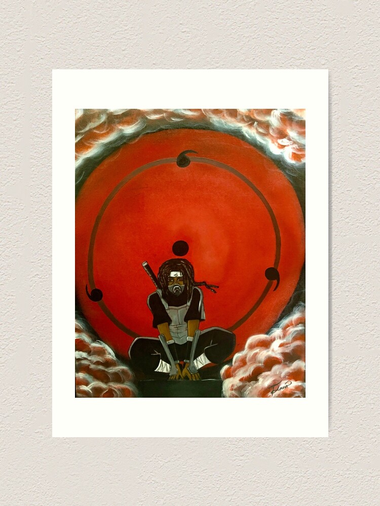 Alternate view of Sharigan Art Print