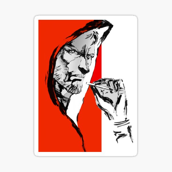 Solid Snake Sticker