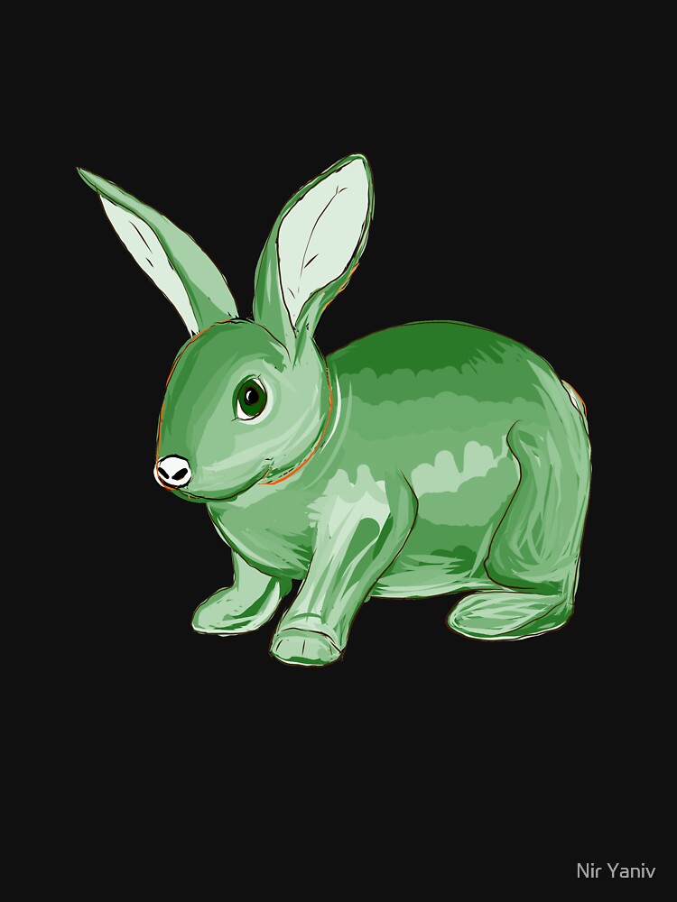 Green bunny online hoodie