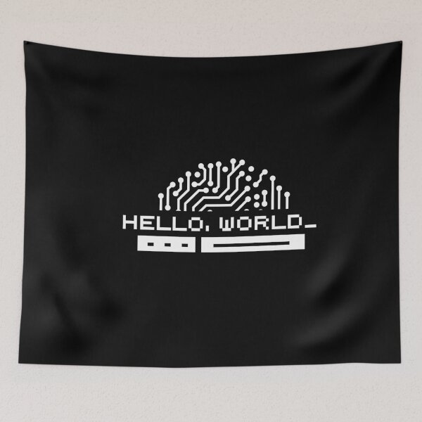 Item preview, Programming Hello World Nerd designed and sold by Nessshirts.
