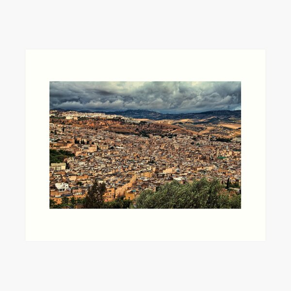 Item preview, Morocco. Fes. Panoramic view. designed and sold by vadim19.
