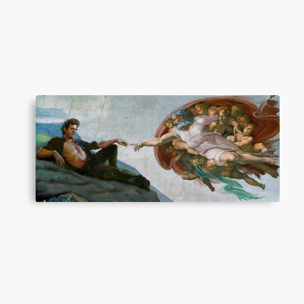Holy Sexy Jeff Goldblum Canvas Print