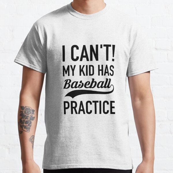 Shop Baseball Practice T-Shirts for Players and Teams Online