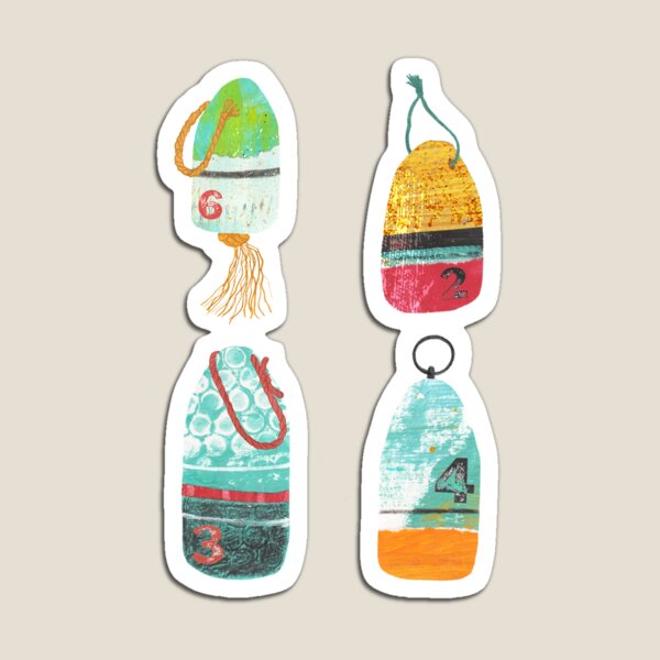 Lobster buoys Magnet