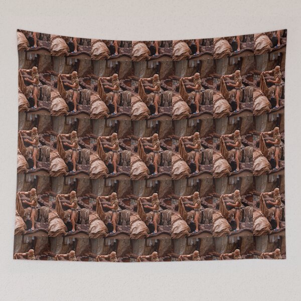 Item preview, Morocco. Fes. Fes el Bali. Tanneries. Workman. designed and sold by vadim19.