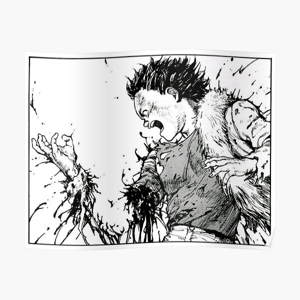 Akira Tetsuo Losing Arm Poster