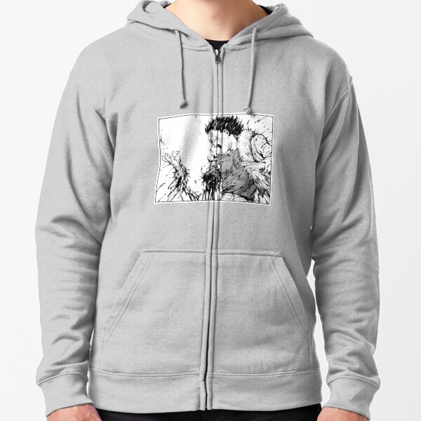 Akira Tetsuo Bras Perdant Veste zippée à capuche