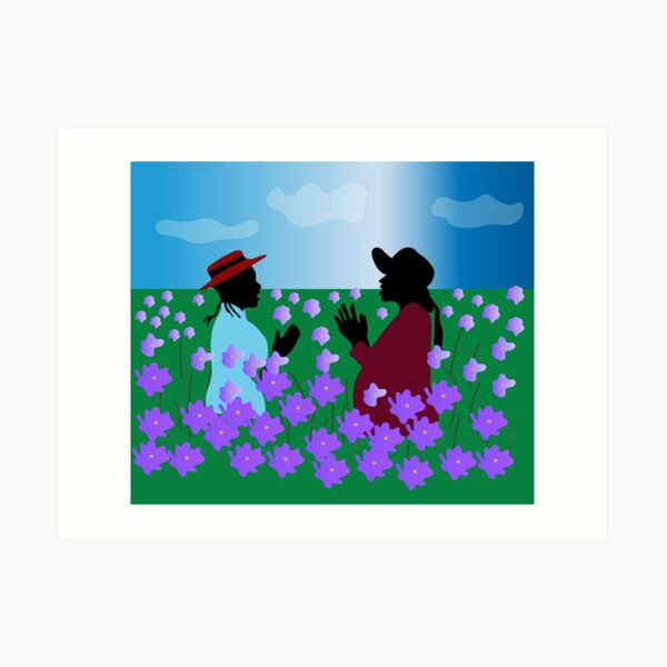 "The Color Purple Nettie & Celie" Art Print by blackartmatters | Redbubble