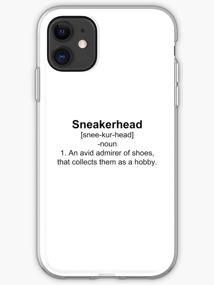 sneakerhead iphone case