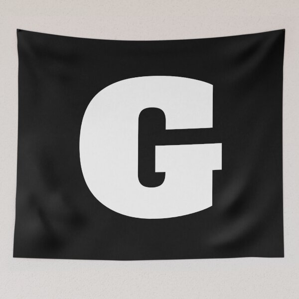 Item preview, Alphabet G (Uppercase letter g), Letter G designed and sold by marosharaf.
