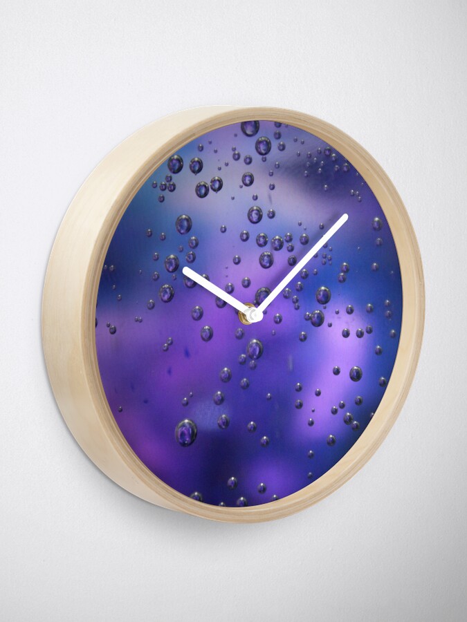 Alternate view of Bubbles Clock