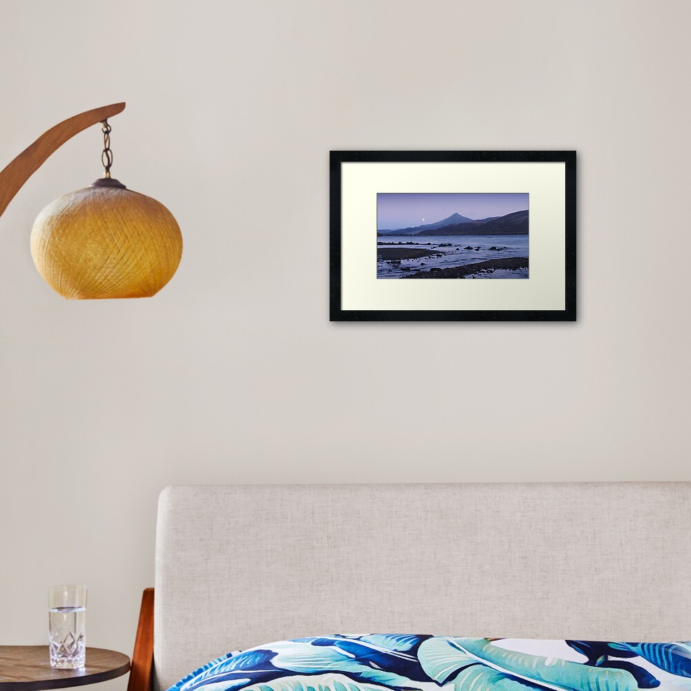 Moonrise, Schiehallion, Rannoch Framed Art Print