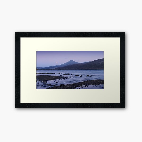 Moonrise, Schiehallion, Rannoch Framed Art Print