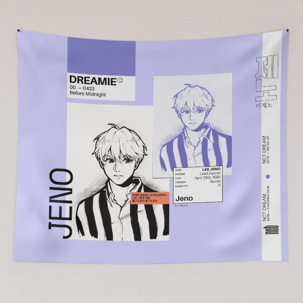 Artikelvorschau, NCT DREAM - Jeno (Pantone-Kollektion) entworfen und verkauft von Yuwi (yuwi.youwe).