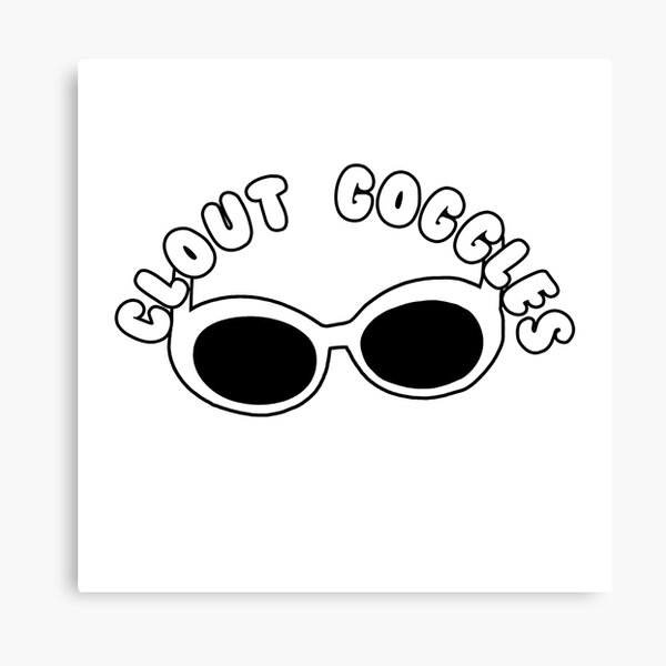 Clout Goggles Wall Art | Redbubble