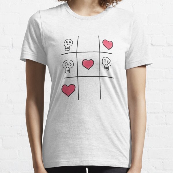 Skull Tac Toe Essential T-Shirt