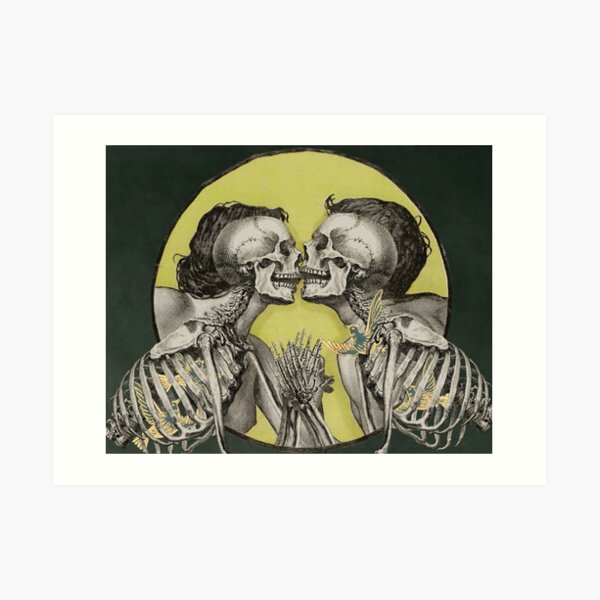 THE ETERNAL LOVERS Art Print