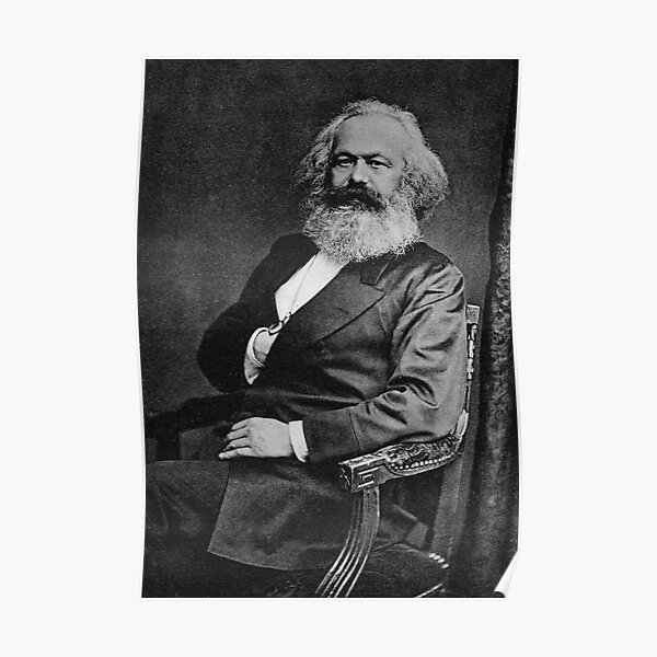 Karl Marx (beste Qualität) Poster