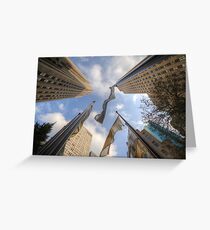 Fluttering Flags Greeting Card