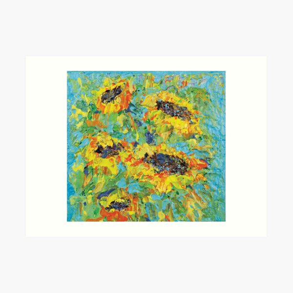 sunflowers Art Print