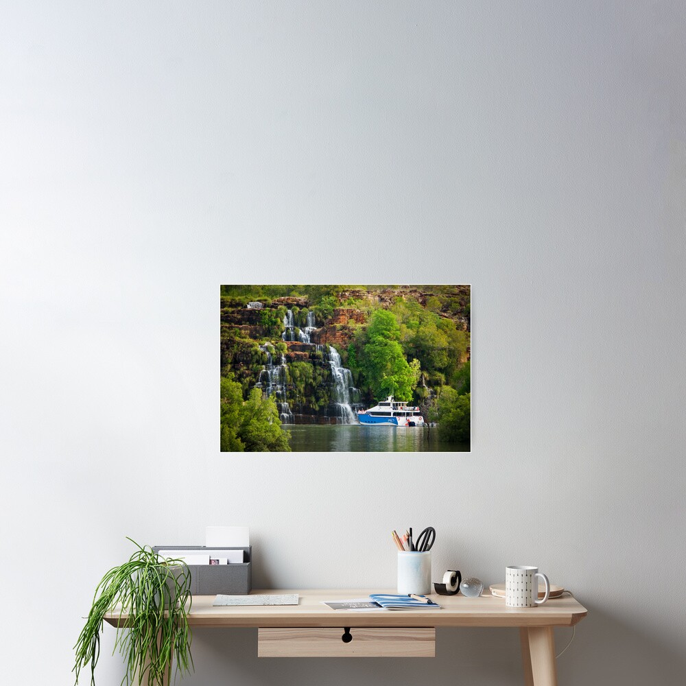 King's Cascade, Kimberley Coast Poster