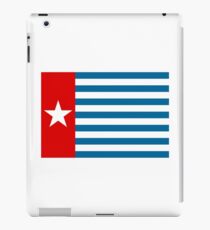 Flagge der freien Papua-Bewegung iPad-Hülle & Klebefolie