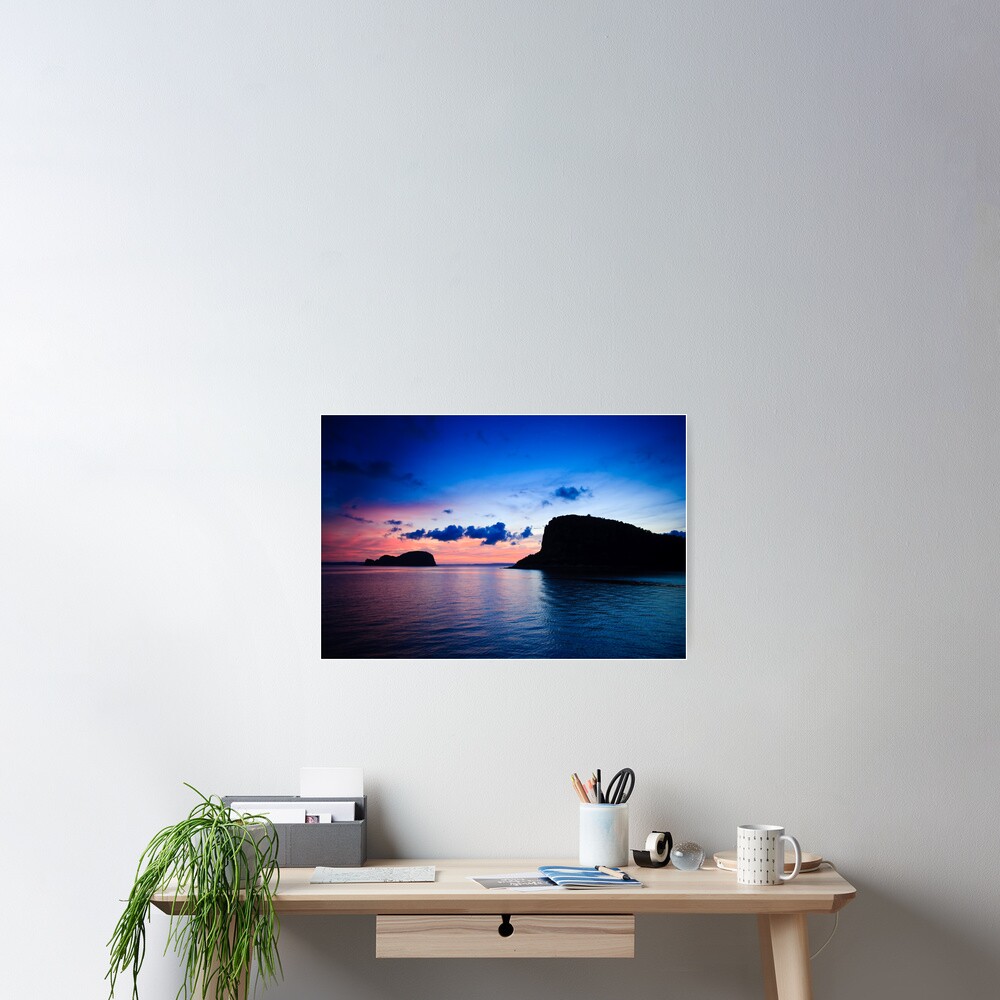 Dawn at Raft Point Poster