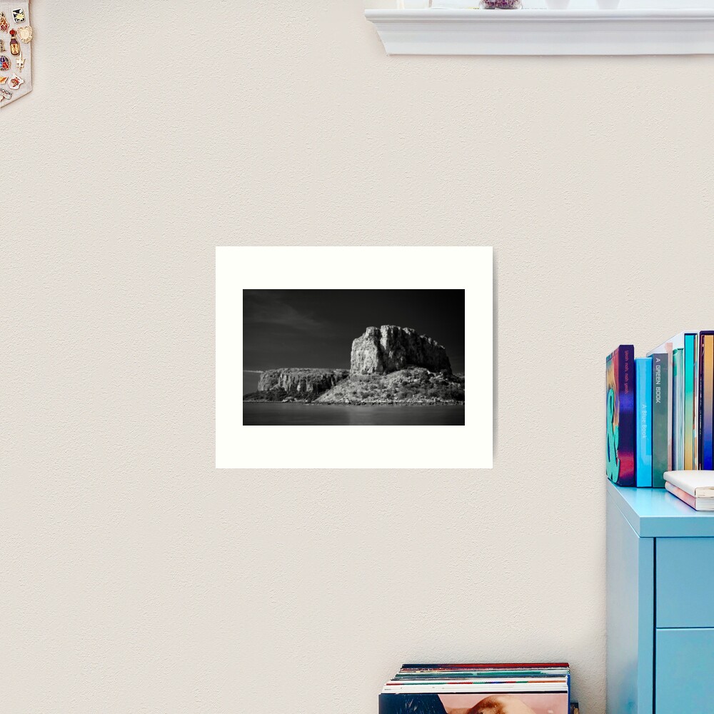 Raft Point, B&W. Art Print