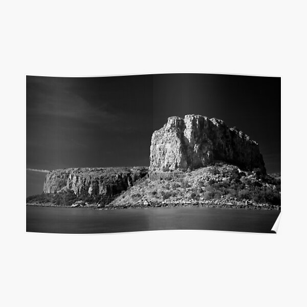 Raft Point, B&W. Poster