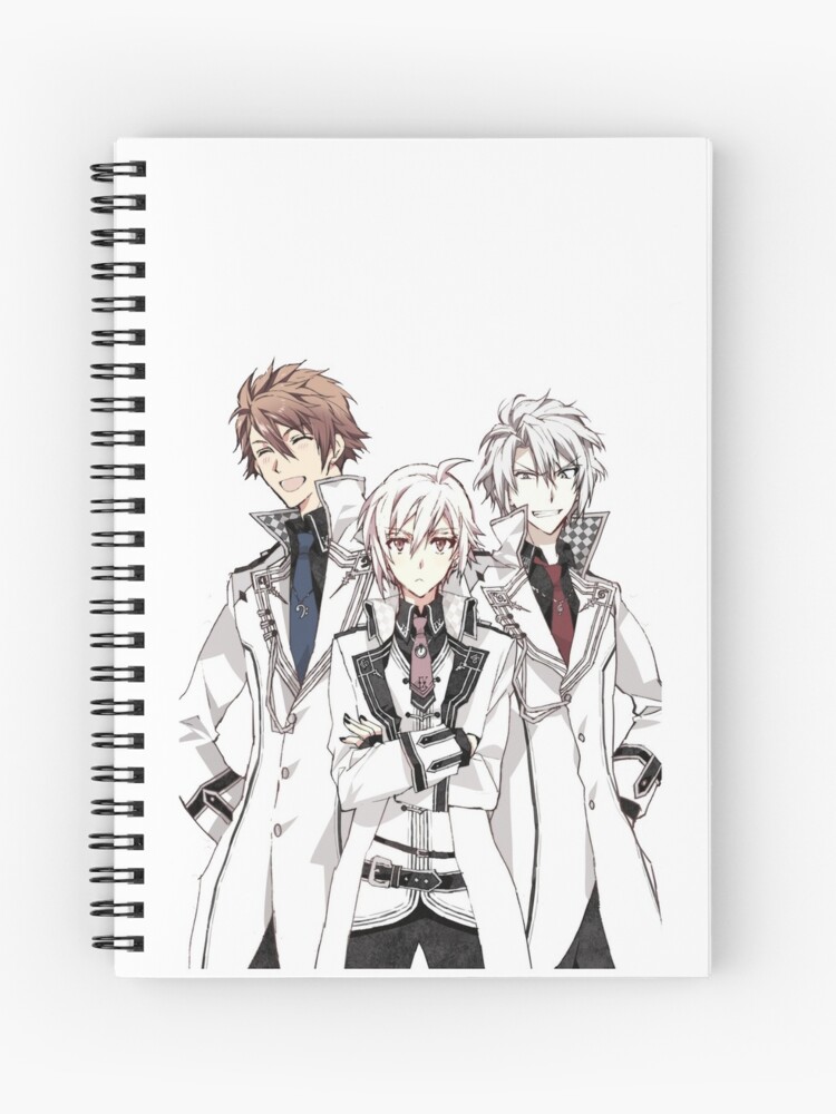 Idolish7 Vibrato Spiral Notebook By Bothaina Redbubble