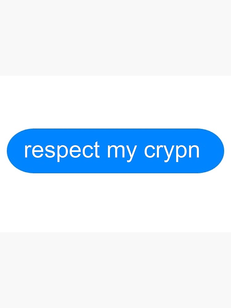 Respect My Crypn Blueface Art Board Print By Standard Art