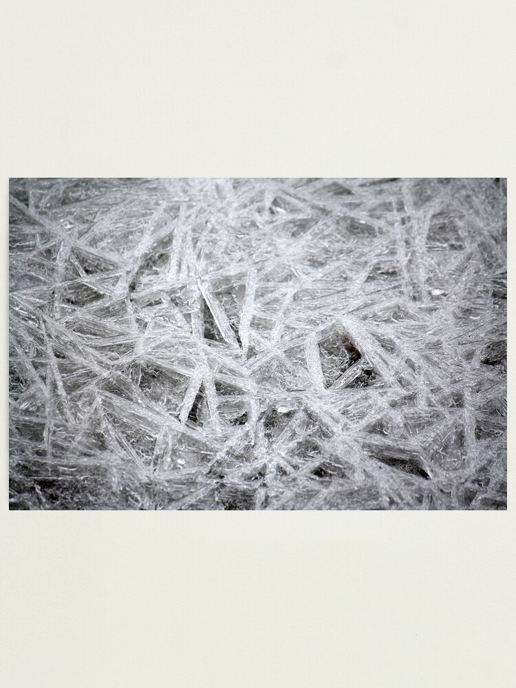 Alternate view of Ice Crystals Photographic Print